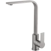 Смеситель для кухни Wonzon & Woghand WW-AE4550-BS никель матовый