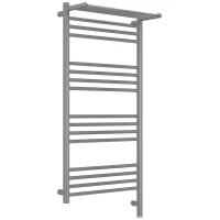 Полотенцесушитель электрический Сунержа Богема с полкой 3.1 071-6007-1050 1000x500, МЭМ правый, сатин