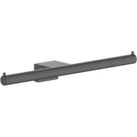 Держатель туалетной бумаги Hansgrohe AddStoris S 41768340 двойной, черный хром матовый