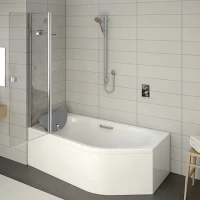 Шторка для ванны Roltechnik Activa Neo BVL2/900 289-900000L-00-02 прозрачное