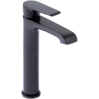 Смеситель для раковины Cezares Nautic NAUTIC-LC-NOP с донным клапаном, черный матовый