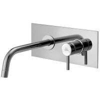 Смеситель для раковины Paffoni Light LIG101CR/M встраиваемый, без донного клапана, хром