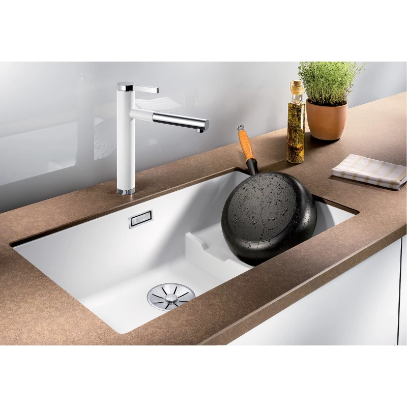 Кухонная мойка Blanco Subline 700-U Level InFino серый беж 523545