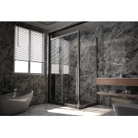 Душевой уголок 139x99 см Veconi Premium Trento PTC30-SP-140100-GR-01-C4 прозрачное