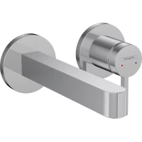 Смеситель для раковины Hansgrohe Finoris 76051000 встраиваемый, с выпуском, хром