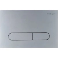 Кнопка смыва BelBagno Prospero BB006-PR-CHROME.M для инсталляции, матовый хром