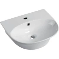 Раковина Gappo GT705 55x42 см, подвесная, белый