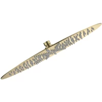 Верхний душ AQUAme AQM8606BG 400 мм, золотой матовый