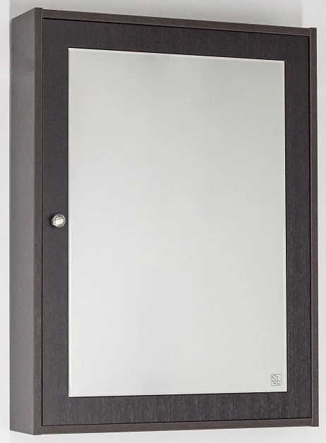 зеркальный шкаф 60x80 см венге style line кантри лс 00000030 Зеркальный шкаф 60x80 см венге Style Line Кантри ЛС-00000030