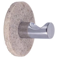 Крючок Ridder 131040311 для ванны, хром/бежевый