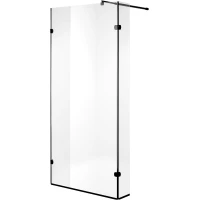 Неподвижная перегородка 90 см Niagara NG-682-90BLACK прозрачное