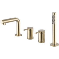 Смеситель на борт ванны Abber Emotion AF8813G