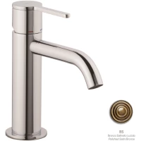 Смеситель для раковины Emmevi Filobrass 85003/BR с донным клапаном, бронза