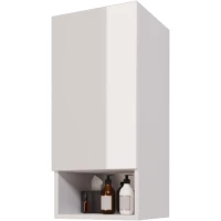 Шкаф одностворчатый 34,7x77 см белый глянец R Dreja Perfecto 99.0810