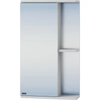 Зеркальный шкаф 41x70 см белый глянец Санта Ника 101080