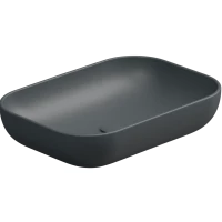 Раковина-чаша GSG Easy EALAVRE60028 60x42 см, накладная, антрацит матовый