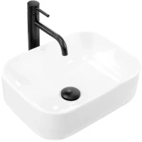 Раковина-чаша Rea Demi Mini REA-U5064 40,5x31 см, накладная, белый