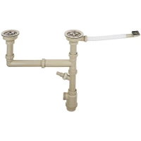 Сифон для кухонной мойки Ukinox S810