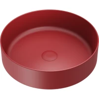 Раковина-чаша Omoikiri Mira-PO 4972070 40,5x40,5 см, накладная, портвейн