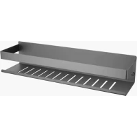 Полка для ванной Raglo R340.03.09 40 см, графит матовый