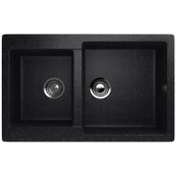 Кухонная мойка Ulgran черный U-505-308