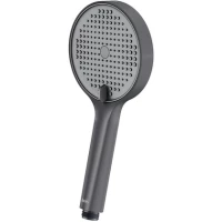 Душевая лейка IDDIS Aiger AIG4FG0i18 120 мм, 4 режима, графит матовый