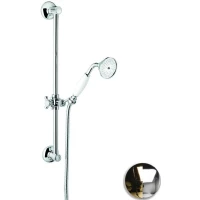 Душевой гарнитур Emmevi C02541OACO 1 режим, хром/золотой