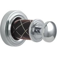 Крючок Boheme Murano 10906-CH-CR для ванны, хром/шоколад