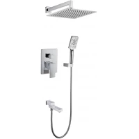 Душевой комплект 300 мм Grocenberg GB5008CR