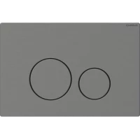 Кнопка смыва Charus Robusto FP.330.GNM.05 для инсталляции, оружейная сталь матовый