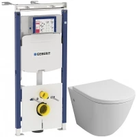 Комплект подвесной унитаз Grossman GR-4411 + система инсталляции Geberit 111.362.00.5