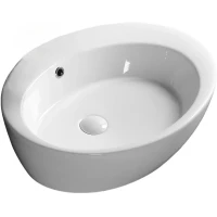 Раковина-чаша Ceruttispa CR7026A 60x47 см, накладная, белый