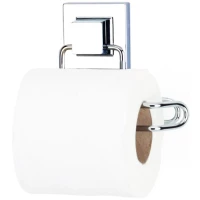 Держатель туалетной бумаги Tekno-tel EF271 самоклеящийся, хром