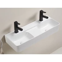 Раковина CeramaLux 78694 80,5x30,5 см, подвесная, белый