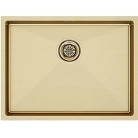 Кухонная мойка Paulmark Next золотой матовый PM215844-BG
