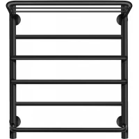 Полотенцесушитель водяной Secado Верона 2 4673739224922 600x632, черный матовый