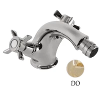 Смеситель для биде золото 24 карат Cezares Lord LORD-BS1-03/24