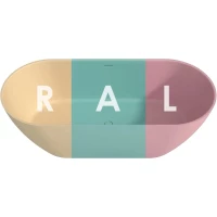 Ванна из литьевого мрамора Whitecross Tawna 0218.165080.2XXXX 165,5x79,5 см, отдельностоящая, покраска по RAL матовый полностью