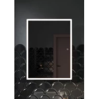 Зеркальный шкаф 60x80 см белый Sancos Cube CU600