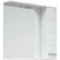 Зеркальный шкаф 80x74 см белый глянец/белый матовый R Corozo Денвер SD-00000532 - 2
