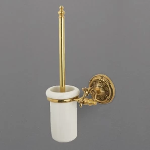 Изображение товара ершик для унитаза античное золото art&max barocco am-1785-do-ant