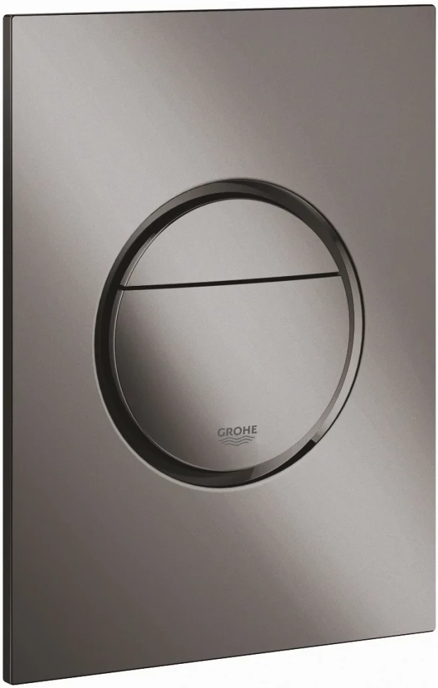 Кнопка смыва Grohe Nova Cosmopolitan S 37601A00 для инсталляции, темный графит глянец смеситель для кухни grohe minta темный графит 32321a02
