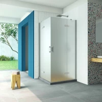 Душевой уголок Vegas Glass AFA Retta 80 07 10 80x80 см, профиль матовый хром, стекло сатин