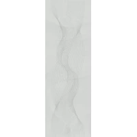 Декор Веро голубой светлый глянцевый обрезной 40x120x1