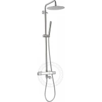 Душевая система Filarete FL2050NK 250 мм, с термостатом, никель