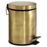 Мусорное ведро Cezares Olimp OLIMP-BSC-02 5,3л, с педалью, бронза