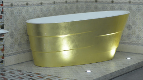 Акриловая ванна 170х75 см Lagard Auguste Treasure Gold lgd-agst-tg