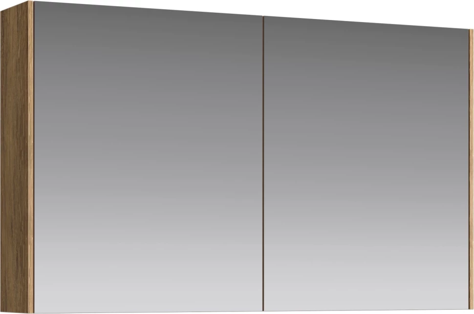 Зеркальный шкаф 100x60 см дуб балтийский Aqwella 5 Stars Mobi MOB0410/MOB0717DB/Z