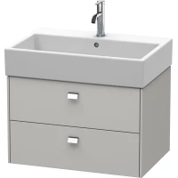 Тумба бетонно-серый матовый 68,4 см Duravit Brioso BR415401007