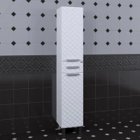 Пенал Санта Калипсо 517003N напольный R, белый глянец